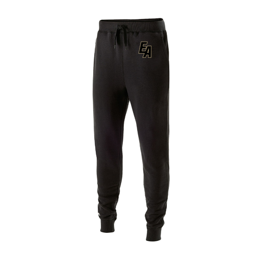 [229648.080.S-LOGO3] Youth 60/40 Fleece Jogger (Youth S, Black, Logo 3)