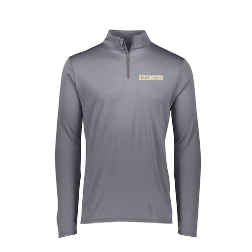 [FTLQFLGY-FAXS-LOGO2] Decker Women's Flex-Lite 1/4 Zip Shirt (Female Adult XS, Gray, Logo 2)