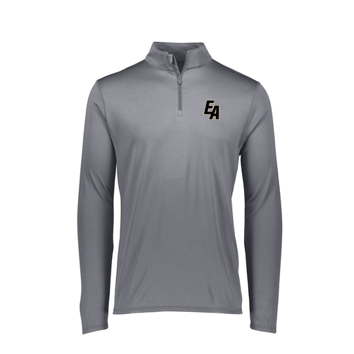[FTLQFLGY-FAXS-LOGO3] Decker Women's Flex-Lite 1/4 Zip Shirt (Female Adult XS, Gray, Logo 3)