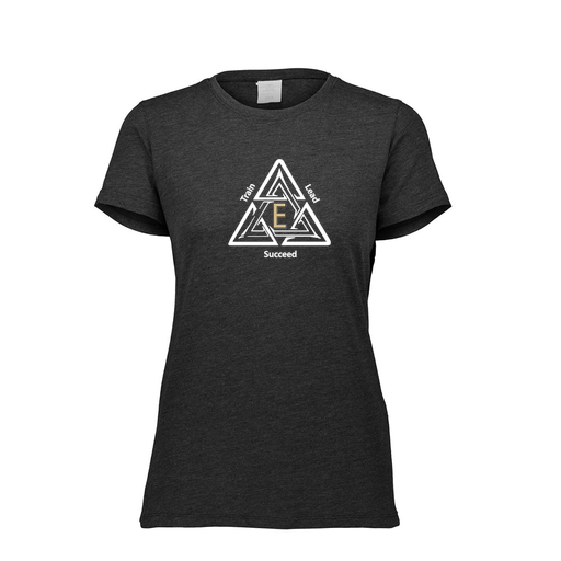 [FTSCUBBK-FAXS-LOGO1] Decker Women's Tri-Blend T-Shirt - Short Sleeve (Female Adult XS, Black, Logo 1)