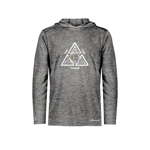 [FOLHCGBK-AS-LOGO1] Decker Men's Charge Hoodie (Adult S, Black, Logo 1)