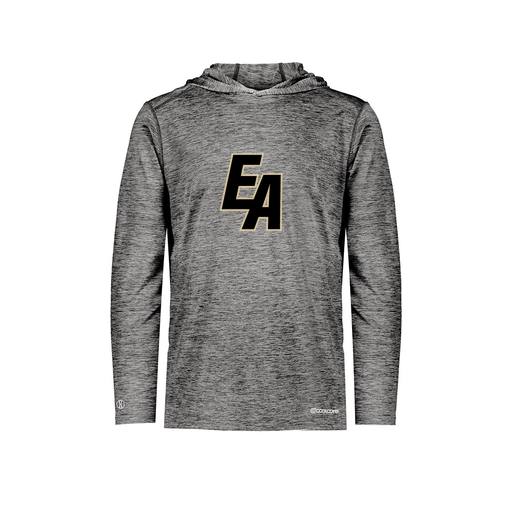 [FOLHCGBK-AS-LOGO3] Decker Men's Charge Hoodie (Adult S, Black, Logo 3)