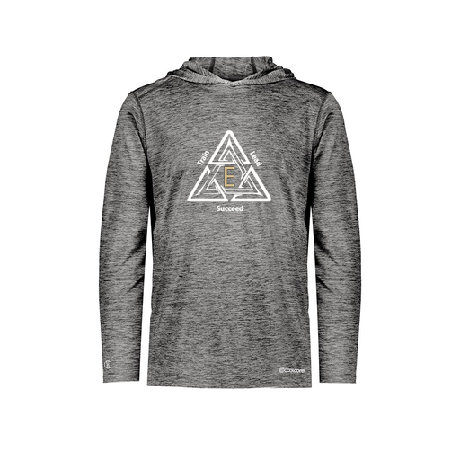 [FOLHCGBK-YS-LOGO1] Decker Youth Charge Hoodie (Youth S, Black, Logo 1)