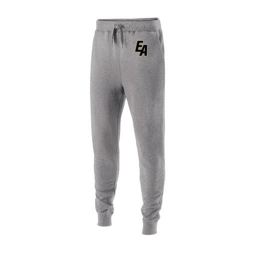 [229548.017.XS-LOGO3] Men's 60/40 Fleece Jogger (Adult XS, Silver, Logo 3)